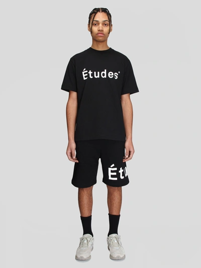 Etudes Studio Etudes 黑色 Tempera 运动短裤 In Black