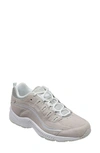 Easy Spirit Romy Sneaker In Vapor/ White/ Vapor Suede