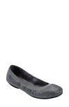 Bandolino Women's Edition Ballet Flats In Pewter Glam