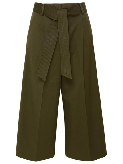 Max Mara Khaki Ghisa Trousers In Brown