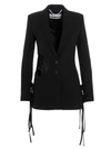 OFF-WHITE OFF-WHITE WOMEN'S BLACK POLYESTER BLAZER,OWEF075S21FAB0011000 38