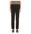 THEORY Tralpin straight crepe trousers