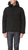 Canada Goose Macmillan Cotton Blend Down Jacket In Graphite