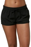 O'neill Laney Stretch Tie Waist Board Shorts In Black