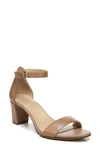 Naturalizer True Colors Vera Ankle Strap Sandal In Cafe Leather