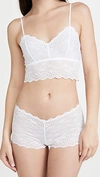 B.TEMPT'D BY WACOAL B. TEMPT'D BY WACOAL INSPIRED EYELET BRALETTE WHITE,BTEMP30027