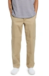 Dickies Flat Front Twill Pants In Khaki