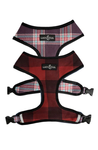 Lucy And Co Lucy & Co. Enchanted Forest Reversible Harness In Red