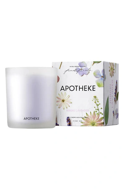 Apotheke Candle In Hinoki Lavender