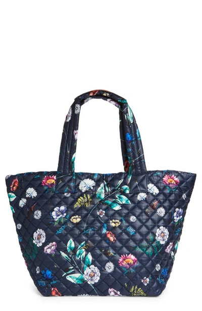 Mz Wallace Medium Metro Tote In Moon Garden