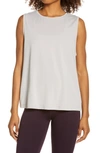 Zella Work For It Easy Tank Top In Grey Porpoise