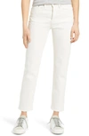Jeanerica Classic Straight Leg Jeans In Natural White