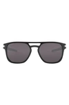 Oakley Prizm™ Latch™ Beta 54mm Square Sunglasses In Black