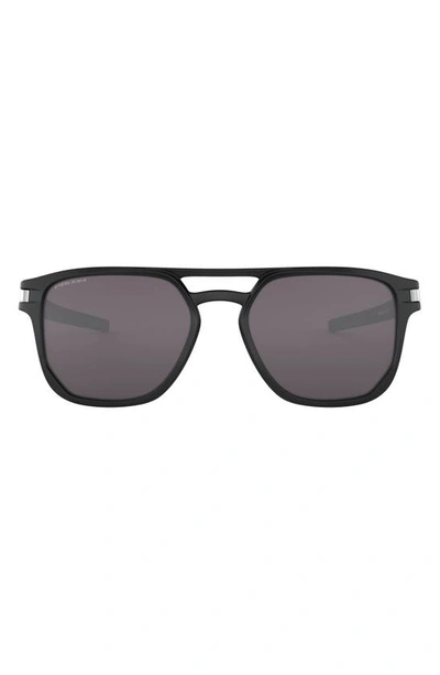 Oakley Prizm™ Latch™ Beta 54mm Square Sunglasses In Black