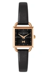 TED BAKER TALIAH BOW LEATHER STRAP WATCH, 24MM,BKPTAS1059I