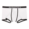 BALMAIN WHITE & BLACK LOGO BOXERS