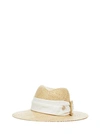 MAISON MICHEL MAISON MICHEL HATS BEIGE