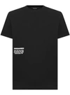 DSQUARED2 DSQUARED2 T-SHIRTS AND POLOS BLACK