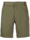 Dondup Concealed Fastening Shorts In Green
