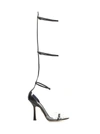 Dsquared2 Dominatrix Sandals In Black In Black
