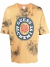 Alchemist Tie-dye Cotton T-shirt In Beige