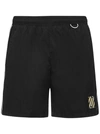 Low Brand Shell Running Shorts In Black