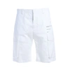 OFF-WHITE OFF-WHITE MEN'S WHITE COTTON SHORTS,OMCB048S21FAB0020110 M