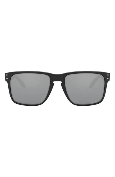 Oakley 59mm Mirrored Square Sunglasses In Black