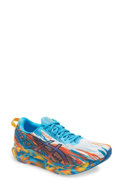 Asicsr Noosa Tri™ 13 Running Shoe In Digital Aqua/ Marigold Orange