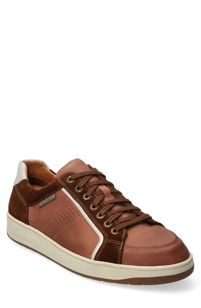 Mephisto Harrison Sneaker In Chestnut