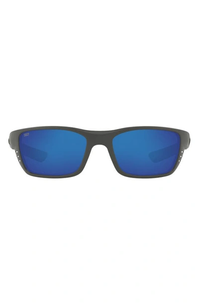Costa Del Mar 58mm Polarized Sunglasses In Grey Flash