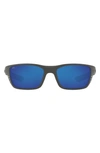 Costa Del Mar 58mm Polarized Sunglasses In Matte Grey