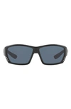 Costa Del Mar 62mm Polarized Sunglasses In Black