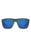 Costa Del Mar 62mm Square Sunglasses In Grey