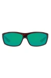 Costa Del Mar 65mm Polarized Sunglasses In Copper Tortoise