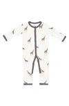 Kyte Baby Babies' Snap Romper In Giraffe