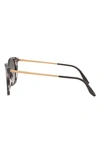 Prada 54mm Gradient Cat Eye Sunglasses In Havana Purple/ Brown Solid
