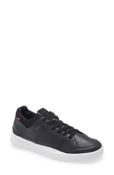 On The Roger Clubhouse Tennis Sneaker In Black