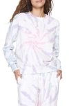 SPIRITUAL GANGSTER BRIDGET TIE DYE SWEATSHIRT,SU10417047