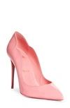 CHRISTIAN LOUBOUTIN HOT CHICK SCALLOP POINTED TOE PUMP,3200645