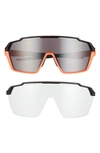 Smith Shift Mag™ 143mm Shield Sunglasses In Black Matte/ Black
