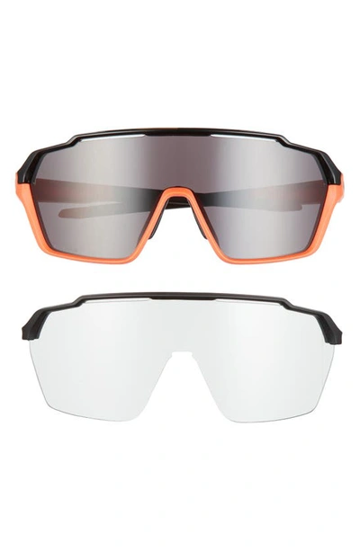 Smith Shift Mag™ 143mm Shield Sunglasses In Black Matte/ Black