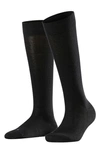 Falke Sensitive London Knee High Socks In Black