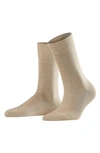 Falke Sensitive Malaga Crew Socks In Sand