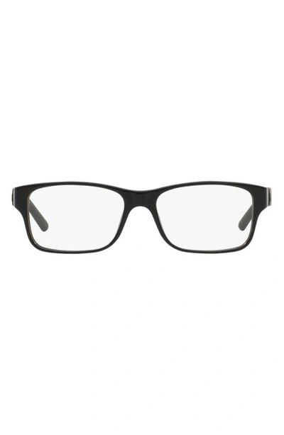 Polo Ralph Lauren 54mm Optical Glasses In Shiny Black