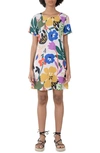 MOLLY BRACKEN FLORAL SHIFT DRESS,PL1228BP21