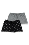 FN CONTEMPORARY ASSORTED 2-PACK LOUNGE SHORTS,Q81195