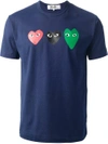 COMME DES GARÇONS PLAY heart print T-shirt,HANDWASH
