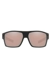Costa Del Mar 62mm Square Sunglasses In Black
