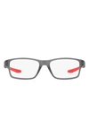 Oakley Kids' Crosslink® Xs 49mm Rectangular Optical Glasses In Grey